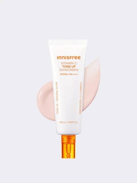 Осветляющий солнцезащитный крем с витамином С Innisfree Vita C Tone Up Sunscreen