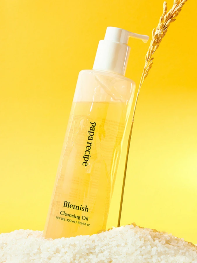 Успокаивающее гидрофильное масло с растительными экстрактами Papa Recipe Blemish Cleansing Oil