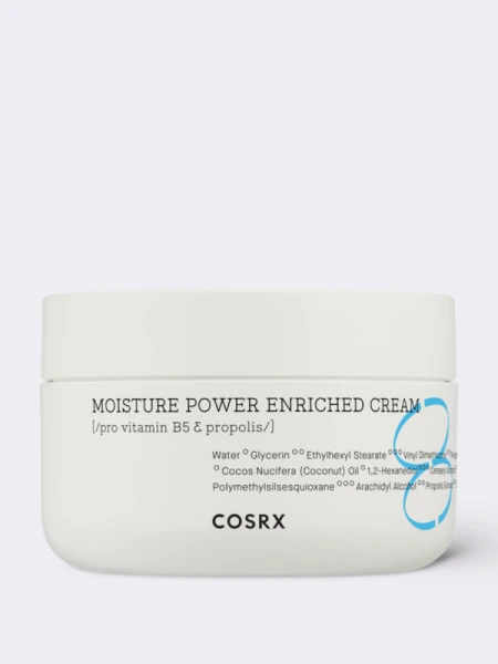 Крем для глубокого увлажнения керамидами, прополисом и пантенолом COSRX Moisture Power Enriched Cream