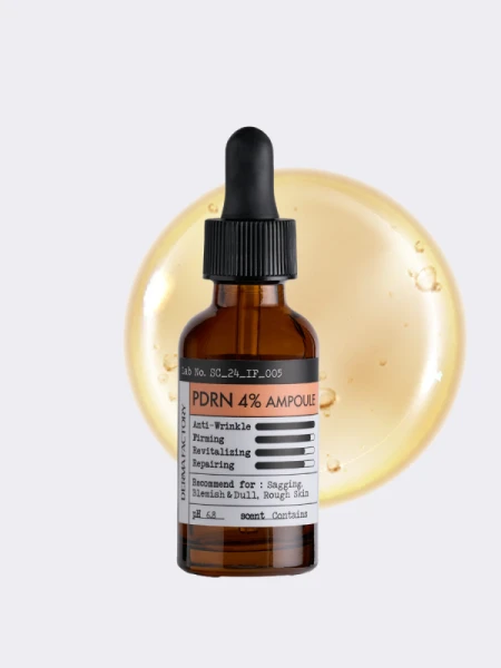 Укрепляющая ампула для лица с ПДРН Derma Factory PDRN 4% Ampoule