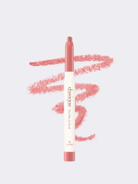 Мягкий карандаш для губ Dasique Mood Blur Lip Pencil #08 Over Pink Мягкий карандаш для губ Dasique Mood Blur Lip Pencil #08 Over Pink