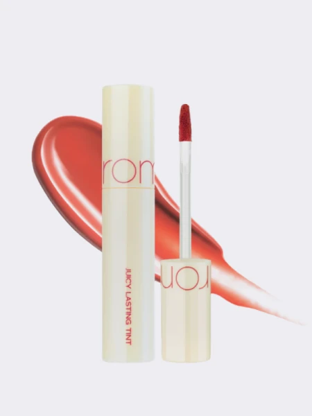 Сочный глянцевый тинт для губ с оттенком мякоти папайи rom&nd Juicy Lasting Tint 29 Papaya Jam