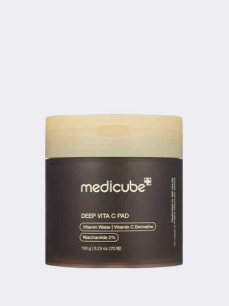 Осветляющие тонер-пэды с витамином С Medicube Deep Vita C Pad Осветляющие тонер-пэды с витамином С Medicube Deep Vita C Pad