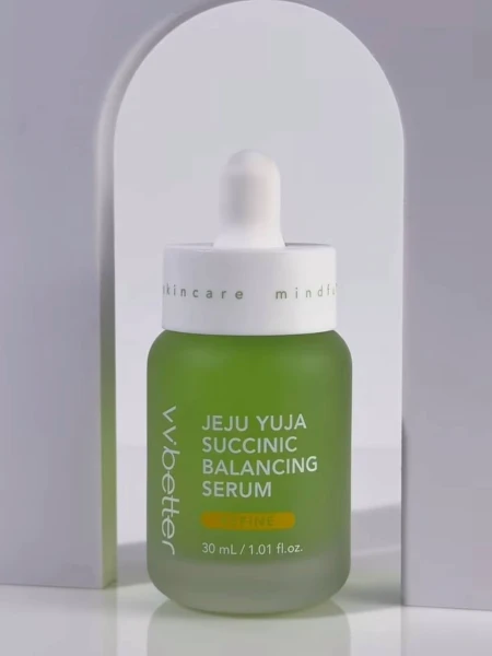 Балансирующая сыворотка с янтарной кислотой VVBETTER Jeju Yuja Succinic Balancing Serum
