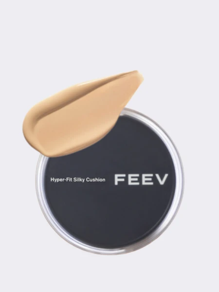 Тональный кушон с полуматовым финишем FEEV Hyper-fit Silky Cushion 03 Sand Fit Тональный кушон с полуматовым финишем FEEV Hyper-fit Silky Cushion 03 Sand Fit