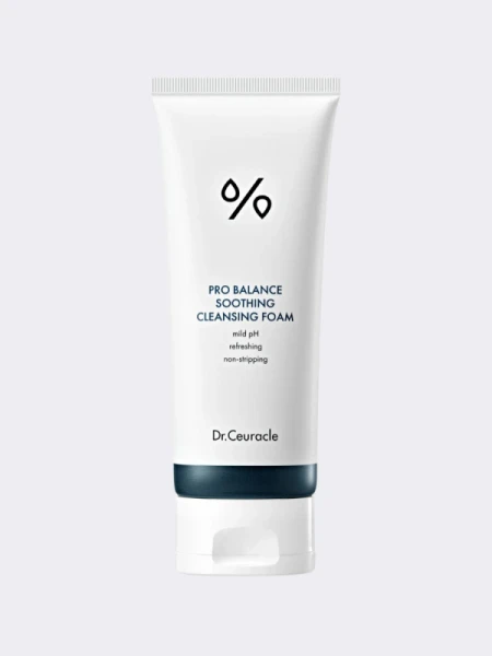 Мягкая пенка для умывания с пробиотиками Dr.Ceuracle Pro Balance Soothing Cleansing Foam Мягкая пенка для умывания с пробиотиками Dr.Ceuracle Pro Balance Soothing Cleansing Foam