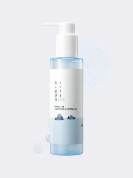 Мягкий гель для умывания с морской водой Round Lab 1025 Dokdo Cleansing Gel