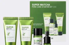 Набор миниатюр для сужения пор с чаем матча Some By Mi Super Matcha Pore Care Starter Kit