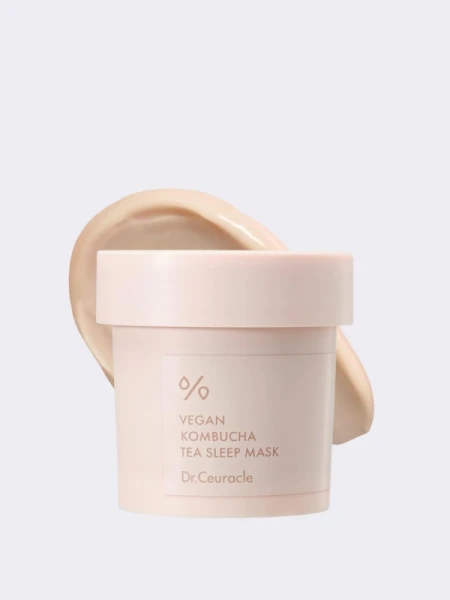 Питательная ночная маска с экстрактом комбучи Dr.Ceuracle Vegan Kombucha Tea Sleep Mask