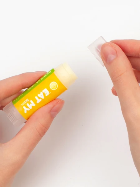 Бальзам для губ с ароматом бананового пломбира EAT MY BALM Banana Ice Сream