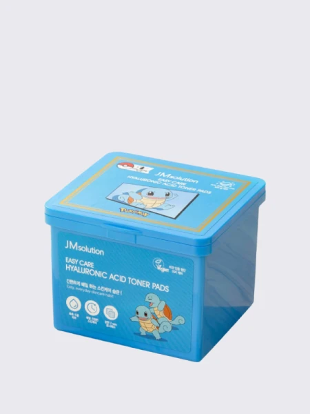 Увлажняющие тонер-пэды с гиалуроновой кислотой JMSolution Toner Pad Easy Care Hyaluronic Acid