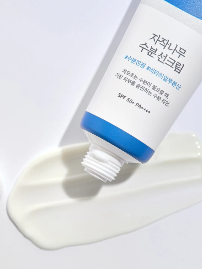 Увлажняющий солнцезащитный крем с берёзовым соком Round Lab Birch Juice Moisturizing Sun Cream SPF50+ PA++++