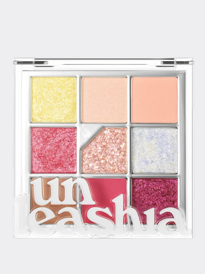 Палетка теней для век UNLEASHIA Glitterpedia Eye Palette N°7 All of Peach Ade