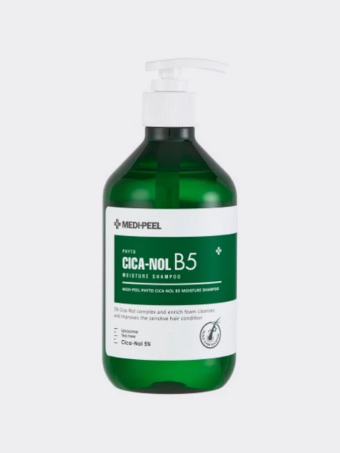 Успокаивающий шампунь для волос с растительными экстрактами MEDI-PEEL Phyto CICA-Nol B5 Moisture Shampoo