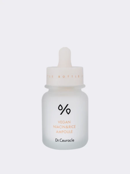Осветляющая ампульная сыворотка с рисовым экстрактом Dr.Ceuracle Vegan Niacin & Rice Ampoule Осветляющая ампульная сыворотка с рисовым экстрактом Dr.Ceuracle Vegan Niacin & Rice Ampoule
