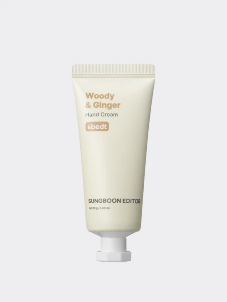 Увлажняющий крем для рук с древесным ароматом Sungboon Editor Woody & Ginger Handcream