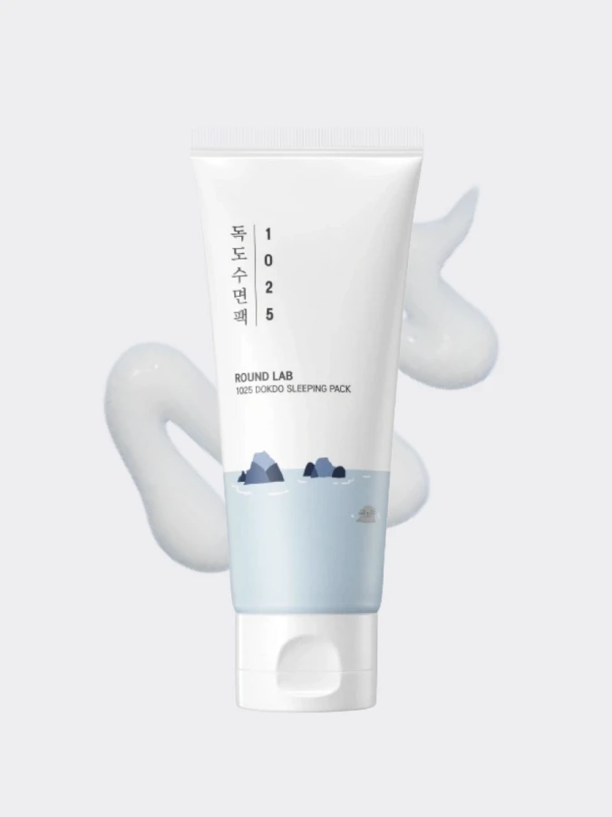 Обновляющая ночная маска с морской водой Round Lab 1025 Dokdo Sleeping Pack