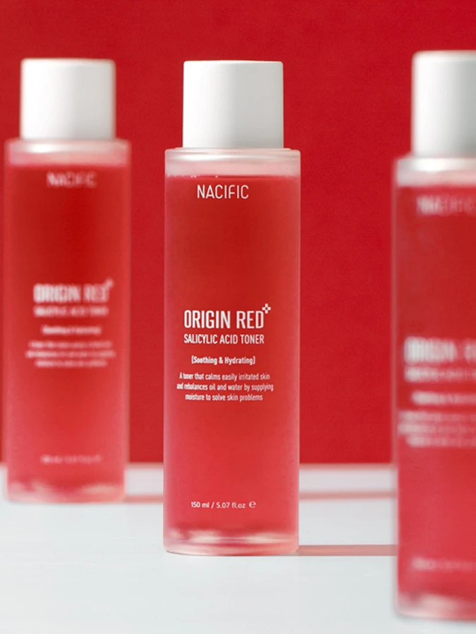 Противовоспалительный тонер с салициловой кислотой Nacific Origin Red Salicylic Acid Toner PH 5.5+-1