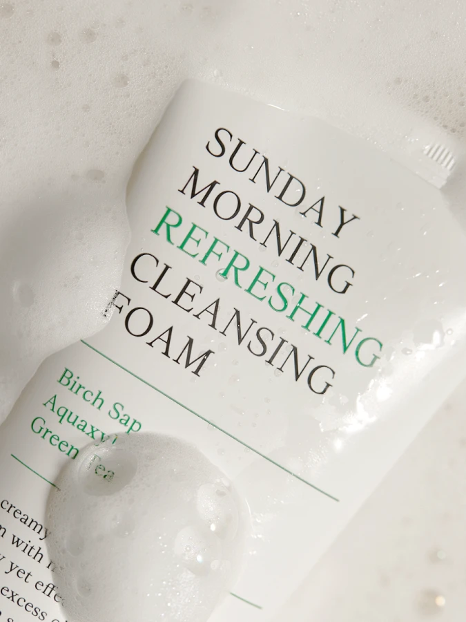 Увлажняющая пенка для умывания AXIS-Y Sunday Morning Refreshing Cleansing Foam