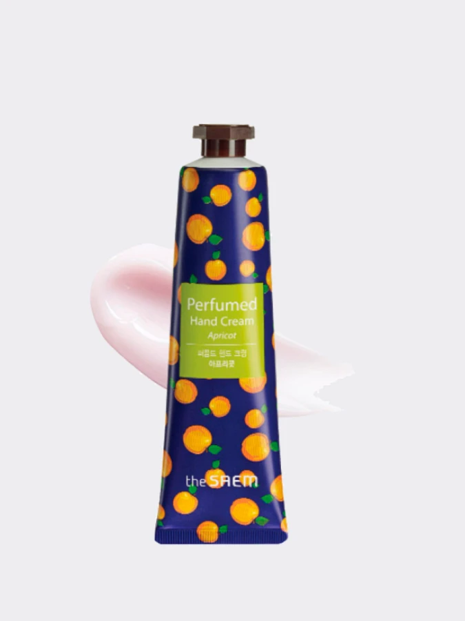 Парфюмированный крем для рук с ароматом абрикоса The Saem Perfumed Hand Cream Apricot