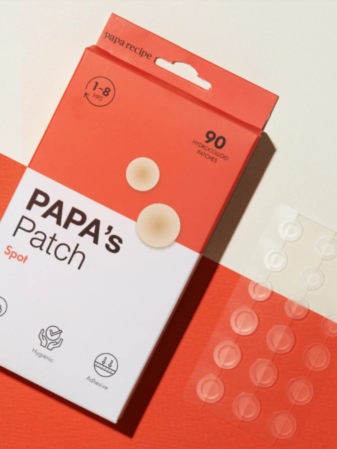 Патчи против воспалений с экстрактом чайного дерева и салициловой кислотой Papa Recipe Papa's Patch Spot