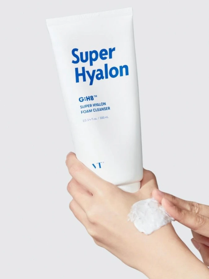 Пенка для умывания с гиалуроновой кислотой VT Cosmetics Super Hyalon Foam