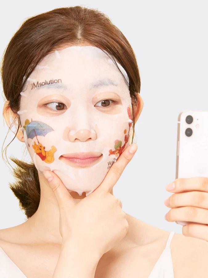 Успокаивающая тканевая маска с экстрактом календулы JMSolution Disney Collection Selfie Barrier Calendula Mask Успокаивающая тканевая маска с экстрактом календулы JMSolution Disney Collection Selfie Barrier Calendula Mask