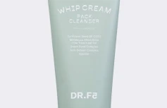 Себорегулирующая маска-пенка для умывания с зеленой глиной DR.F5 Whip Cream Pack Cleanser Green Clay