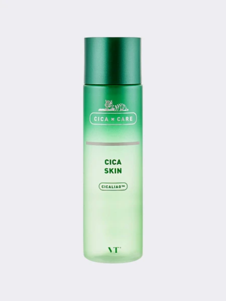 Успокаивающий тонер с экстрактом центеллы для чувствительной кожи VT Cosmetics Cica Skin Успокаивающий тонер с экстрактом центеллы для чувствительной кожи VT Cosmetics Cica Skin