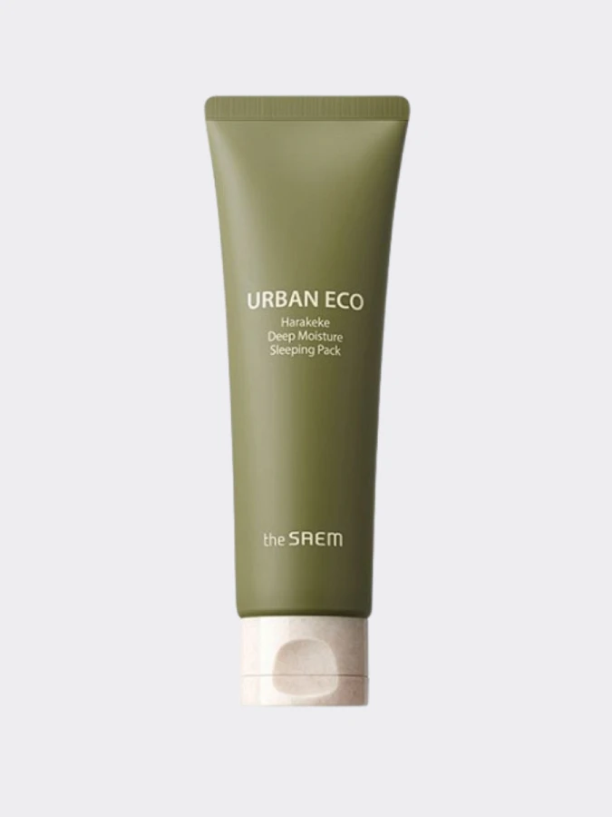 Интенсивно увлажняющая ночная маска The Saem Urban Eco Harakeke Deep Moisture Sleeping Mask