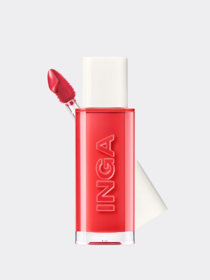 Стойкий глянцевый тинт для губ INGA Water Glow Lip Tint Narcissism Стойкий глянцевый тинт для губ INGA Water Glow Lip Tint Narcissism