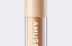 Тональная основа с сияющим финишем AMUSE Dew Wear Foundation SPF 50+ PA++++ 03 Honey