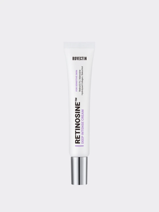 Разглаживающий крем для лица с ретинолом и аденозином ROVECTIN Retinosine Deep Intense Cream