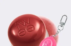 Набор: оттеночное суфле + брелок fwee Lip&Cheek Blurry Pudding Pot Keyring Set RS04 Memories