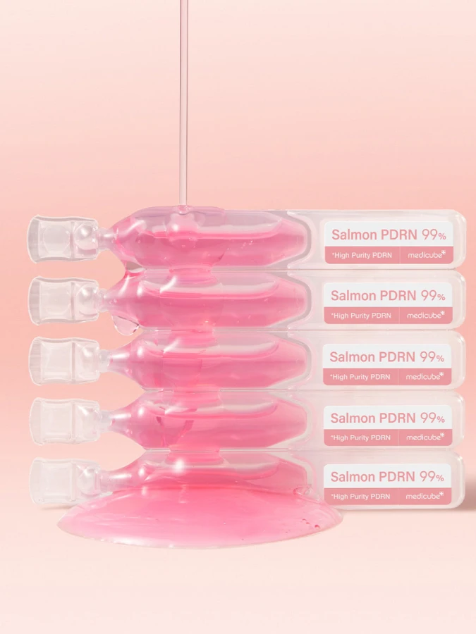 Интенсивная экспресс-сыворотка для лица с коллагеном и ПДРН Medicube PDRN Pink One Day Serum