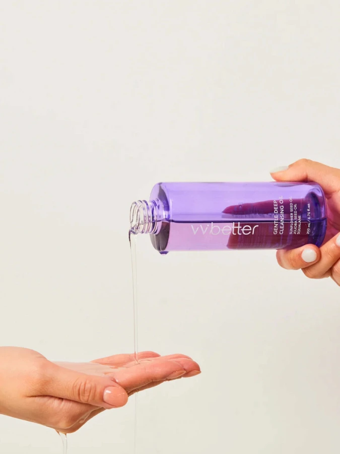 Глубокоочищающие гидрофильное масло с растительными экстрактами VVBETTER Gentle deep cleansing oil