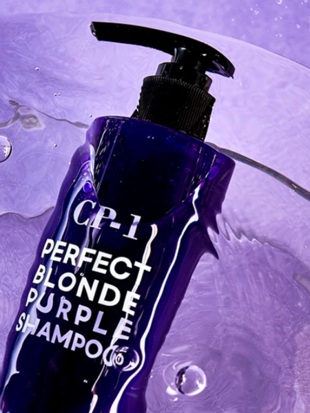 Оттеночный шампунь для осветлённых волос Esthetic House CP-1 Perfect Blonde Purple Shampoo