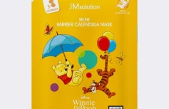 Успокаивающая тканевая маска с экстрактом календулы JMSolution Disney Collection Selfie Barrier Calendula Mask
