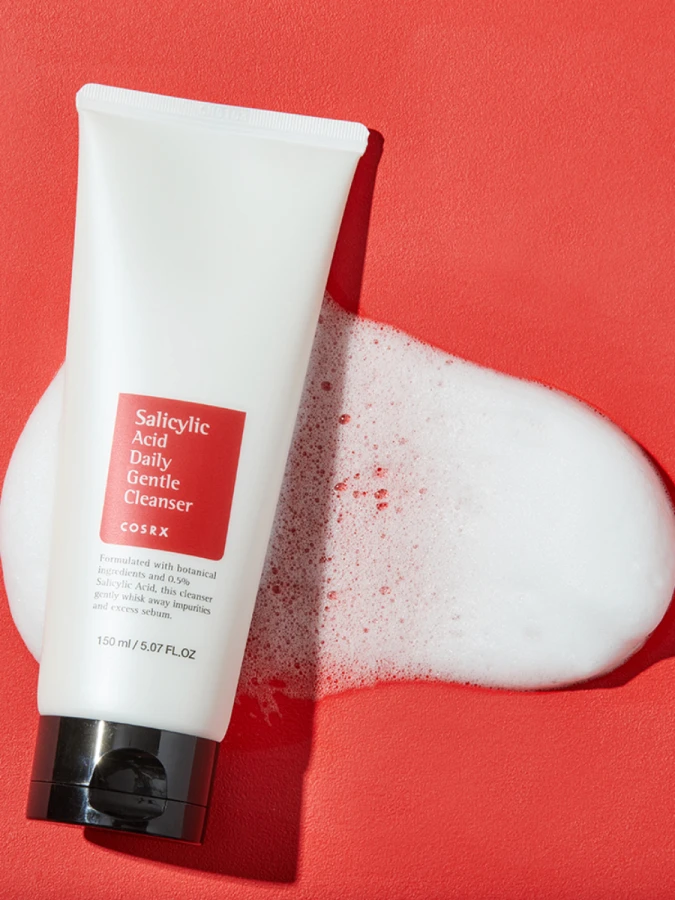 Очищающая пенка для умывания с салициловой кислотой CosRX Salicylic Acid Daily Gentle Cleanser Очищающая пенка для умывания с салициловой кислотой CosRX Salicylic Acid Daily Gentle Cleanser