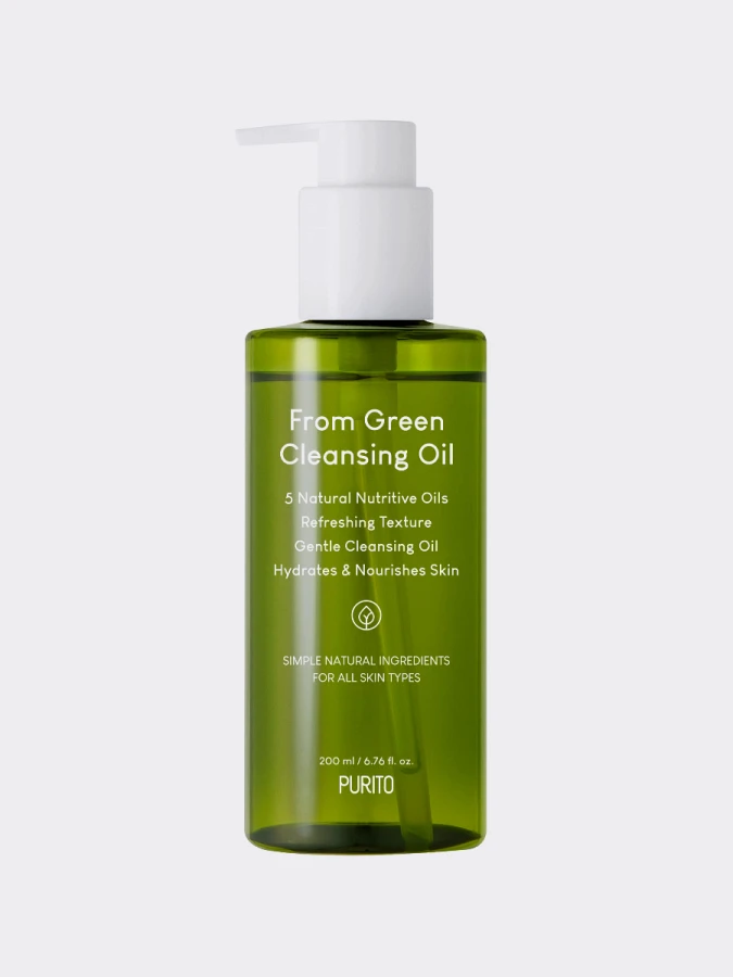 Органическое гидрофильное масло Purito From Green Cleansing Oil Органическое гидрофильное масло Purito From Green Cleansing Oil
