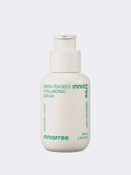 Освежающая сыворотка с экстрактом зеленого чая и гиалуроновой кислотой innisfree Green Tea Seed Hyaluronic Serum Освежающая сыворотка с экстрактом зеленого чая и гиалуроновой кислотой innisfree Green Tea Seed Hyaluronic Serum