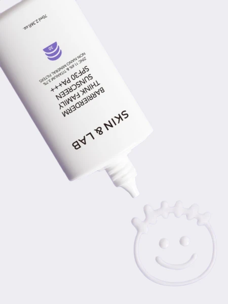 Солнцезащитный крем-лосьон SKIN&LAB Barrierderm Think Family Sunscreen SPF30PA+++ Солнцезащитный крем-лосьон SKIN&LAB Barrierderm Think Family Sunscreen SPF30PA+++
