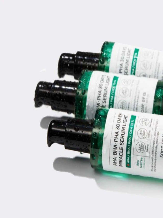 Облегчённая кислотная сыворотка Some By Mi AHA BHA PHA 30 Days Miracle Serum Light