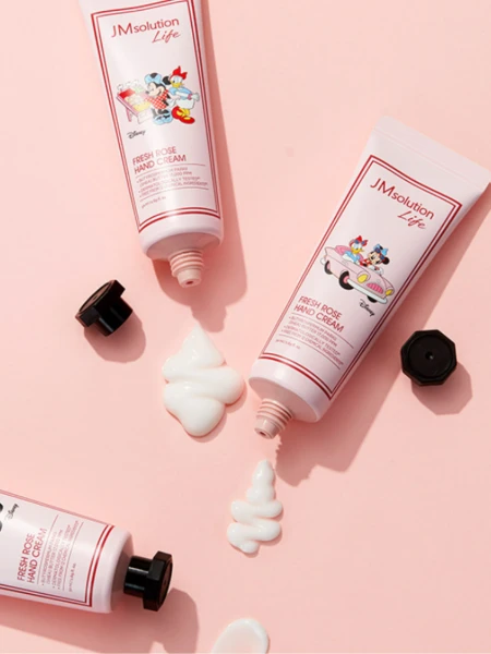 Подарочный набор кремов для рук с ароматом розы JMSolution Life Disney Fresh Rose Hand Cream Set Подарочный набор кремов для рук с ароматом розы JMSolution Life Disney Fresh Rose Hand Cream Set