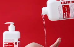 Укрепляющий тонер с морским коллагеном и лактобактериями MEDI-PEEL Red Marine Collagen Toner MAXI 