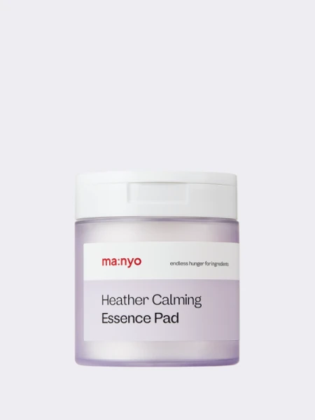 Успокаивающие пэды для лица с экстрактом вереска Ma:nyo Factory Heather Calming Essence Pad Успокаивающие пэды для лица с экстрактом вереска Ma:nyo Factory Heather Calming Essence Pad