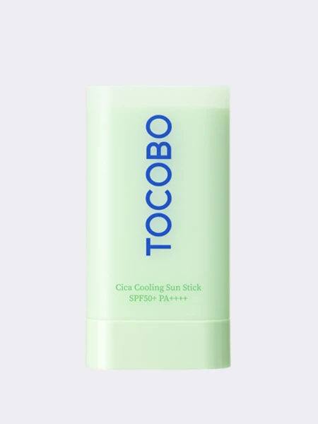 Солнцезащитный стик с экстрактом центеллы TOCOBO Cica Cooling Sun Stick SPF50+ PA++++ Солнцезащитный стик с экстрактом центеллы TOCOBO Cica Cooling Sun Stick SPF50+ PA++++