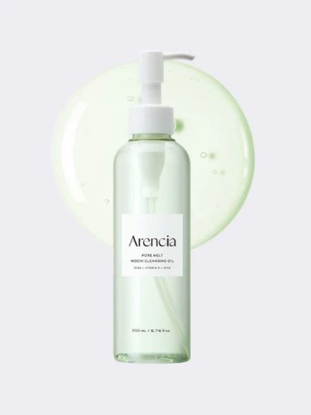 Очищающее гидрофильное масло с экстрактом центеллы Arencia Pore Melt Mochi Cleansing Oil