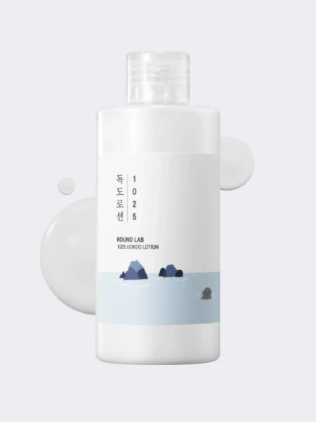 Увлажняющий лосьон для лица с морской водой Round Lab 1025 Dokdo Lotion