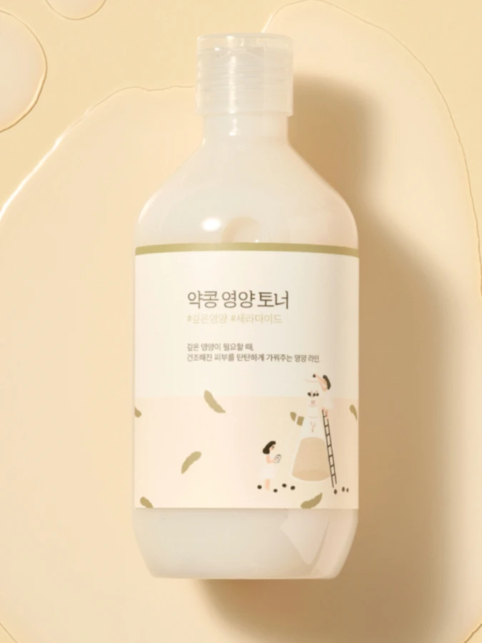 Питательный тонер для лица с экстрактом черной сои Round Lab Soybean Nourishing Toner
